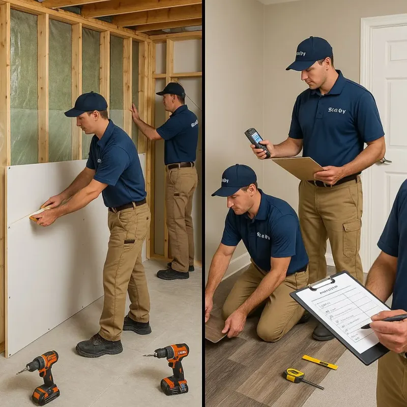 Repairs and Reconstruction process in Ocean Pointe, HI
