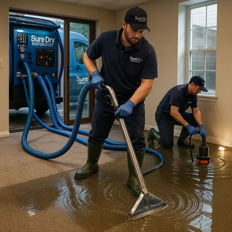 Water Extraction and Removal process in Ocean Pointe, HI
